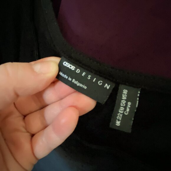 Plus Size Square Neck Bodysuit - Picture 3 of 4